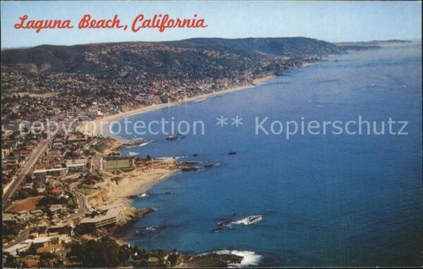 Laguna Beach Aerial view
