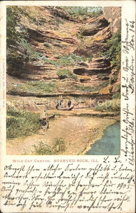 Illinois US-State Wild Cat Canyon Starved Rock
