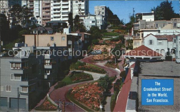 San Francisco California Lombard Street