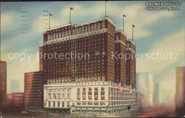 Chicago Illinois Palmer House Hotel
