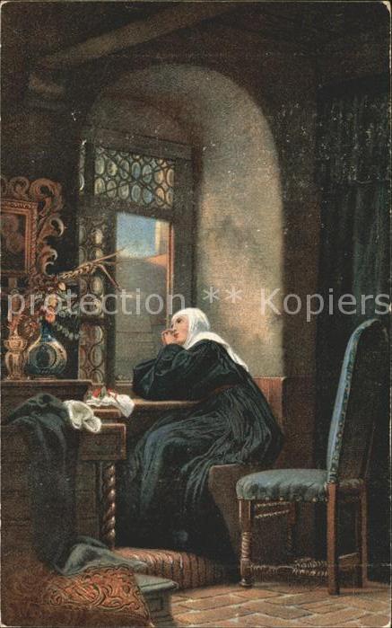 Kuenstlerkarte Gustav Adolf Kuntz  Gruß aus der Welt