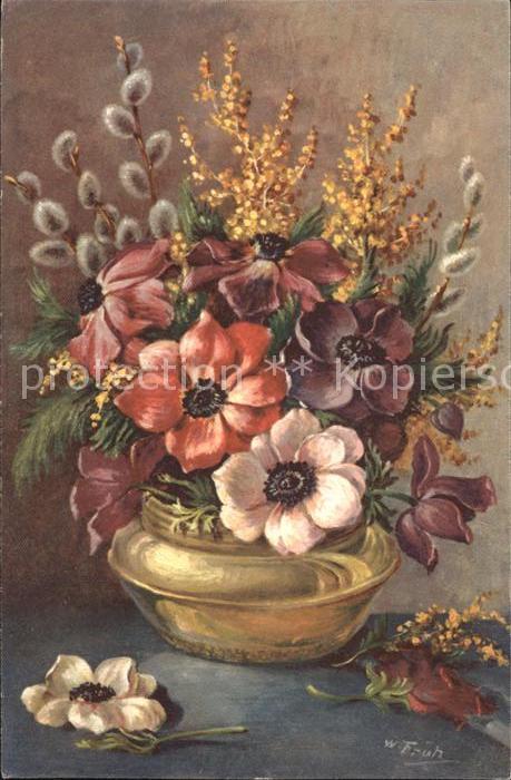 Frueh W. Anemonen Weidenkätzchen