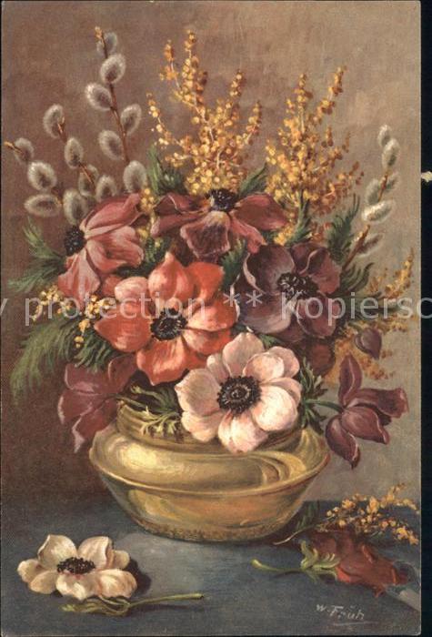 Frueh W. Anemonen We3idenkätzchen