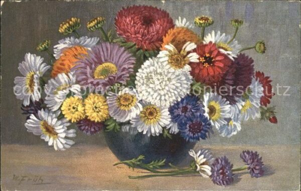 Frueh W. Dahlien Zinnien Margariten