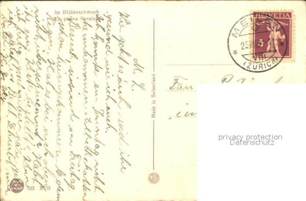 Zuercher J. 703 Apfelblütenbaum – Bild 2