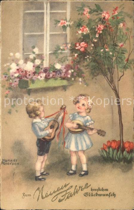 Petersen Hannes 4801 Neujahr Tulpen Kinder Gitarren