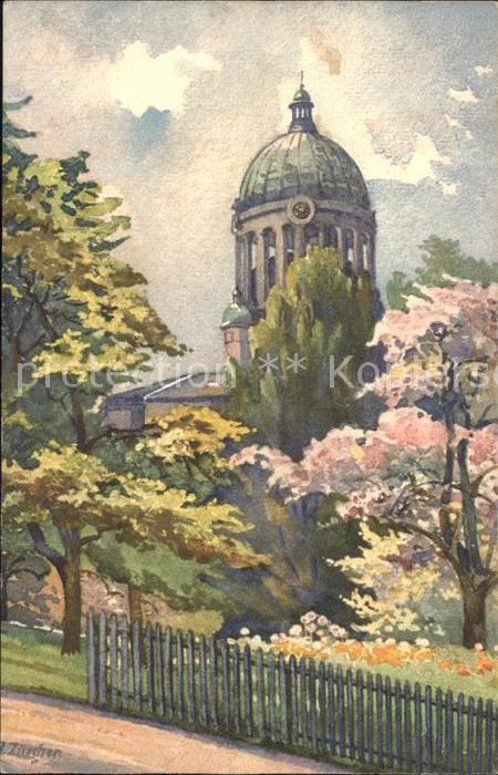 Zuercher J. Kreuzkirche Zürich Maienpracht