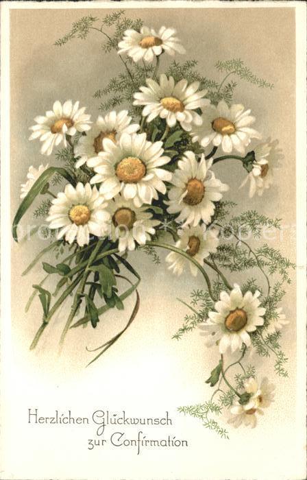 Konfirmation Glückwunsch Margeriten