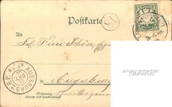Blumen Gedicht Litho – Bild 2
