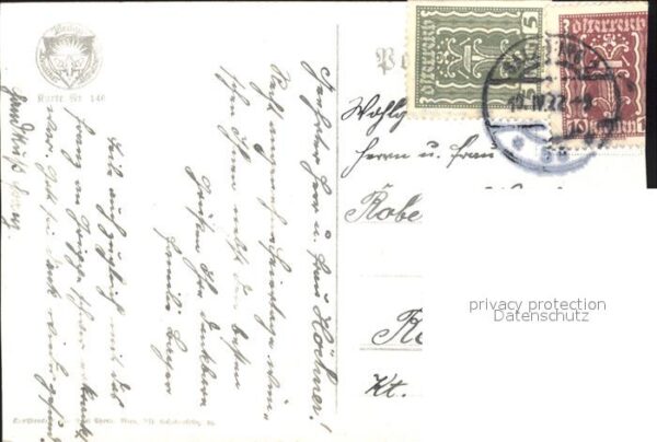 Verlag Schulverein Nr. 146 Kind Ostern Weidenkätzchen – Bild 2