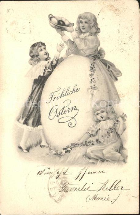 Ostern Easter Paques Kinder Osterei