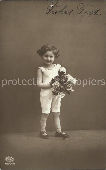 Foto Amag Nr. 61097/5 Kind Rosen