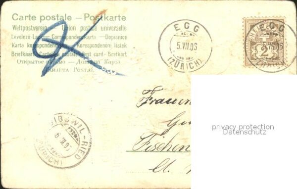 Namenstag Namenskarte Kleeblatt Glückwunsch Blumen – Bild 2