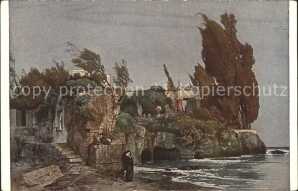 Boecklin Arnold Die Villa am Meer Nr. 23 Verlag-Bruckma
