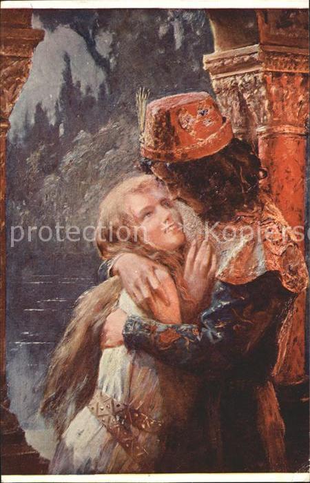 Verlag Salon de Paris Nr. 395 G. Bussierf Romeo et Juliette Romeo