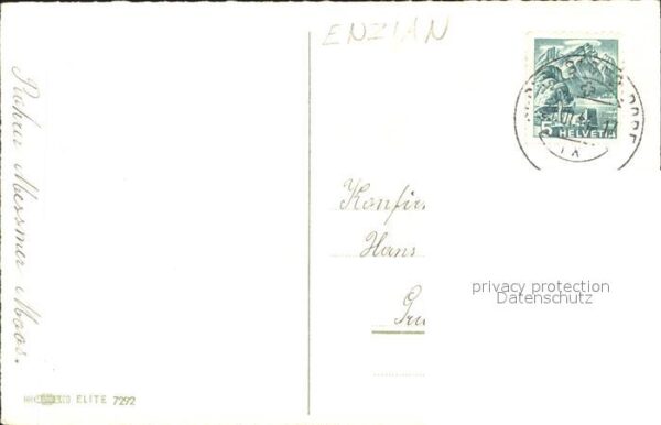 Blumen Edelweiss Enzian Weidenkätzchen Konfirm – Bild 2