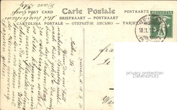 Marine Künstlerkarte E. de Palezieux Perdus Nr – Bild 2