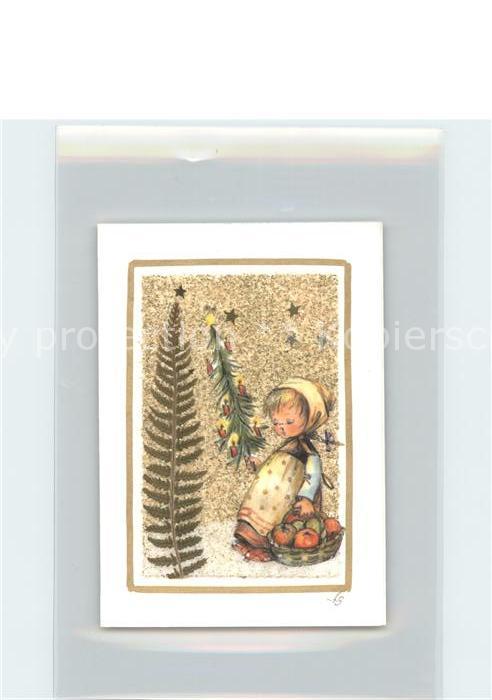 Kinder Child Enfants Weihnachten Äpfel Korb