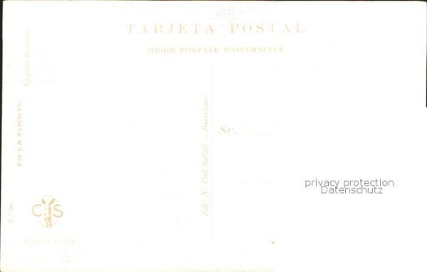 Kuenstlerkarte Eugenio Hermoso En la fuente Nr. 90 – Bild 2
