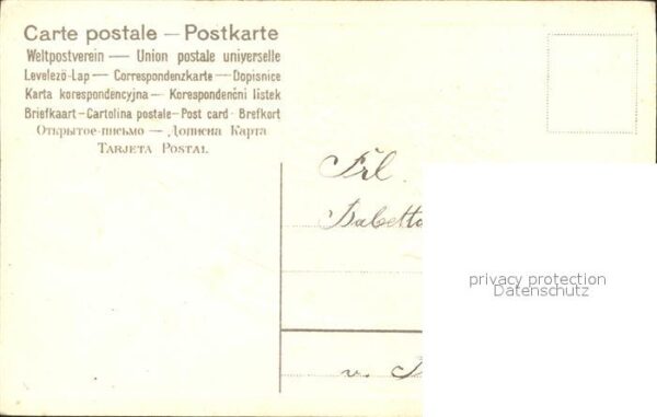 Geburtstag Vergissmeinnicht Litho – Bild 2