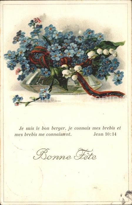 Blumen Vergissmeinnicht Psalm