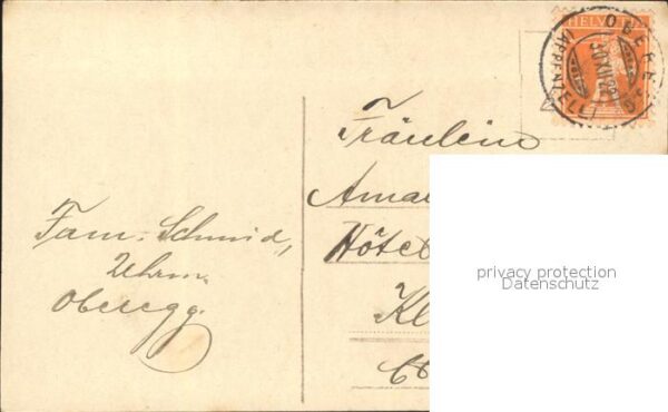 Verlag Amag Nr. 61453/1 Künstlerkarte A. Stephan Neujah – Bild 2