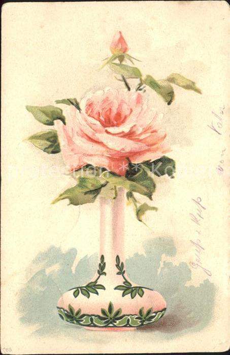 Rosen Vase Litho