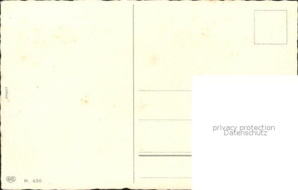 Hirsch Neujahr Litho – Bild 2