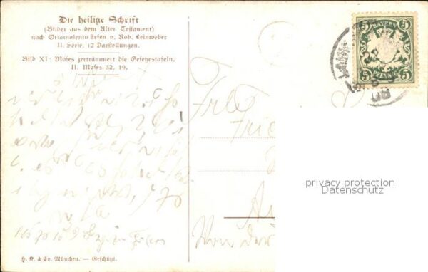 Leinweber R. Die Heilige Schrift Bild XI Moses Geset – Bild 2