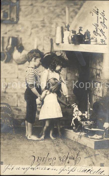 Kinder Child Enfants Kindespielzeug Rollpferd Kamin