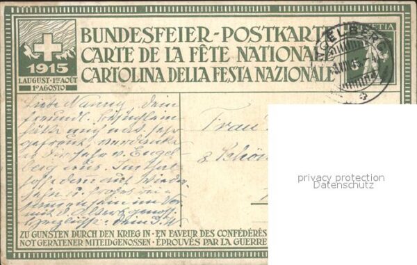 Bundesfeier Schweiz Helvetia Zöllner – Bild 2