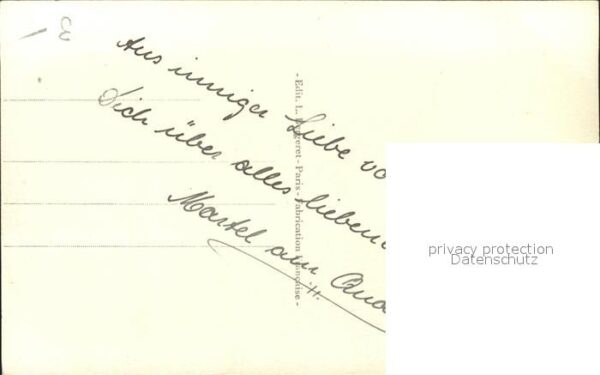 Foto BL Nr. 398 Paar Poesie Blumen – Bild 2