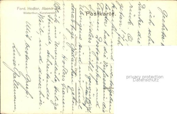 Hodler Ferdinand Abendruhe – Bild 2