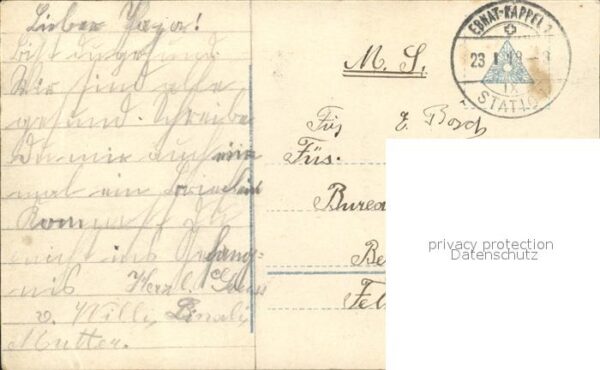 Foto RKL Paris Nr. 8639/3 Sepp'l Zigarre Brille – Bild 2