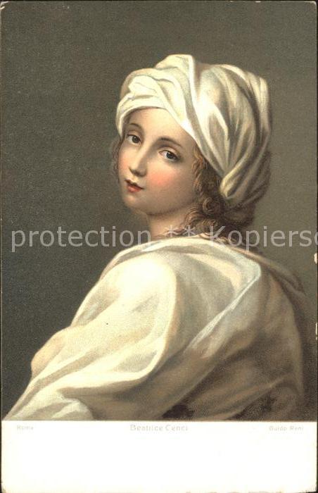 Kuenstlerkarte Guido Reni Beatrice Cenci