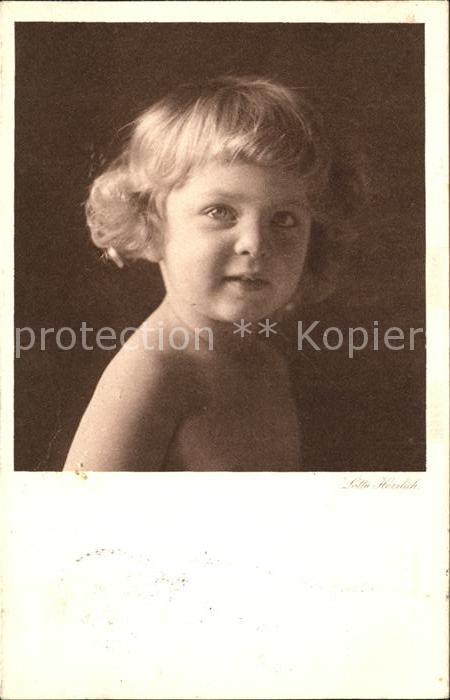 Foto Herrlich Lotte Kinderköpfe achte Sammlung