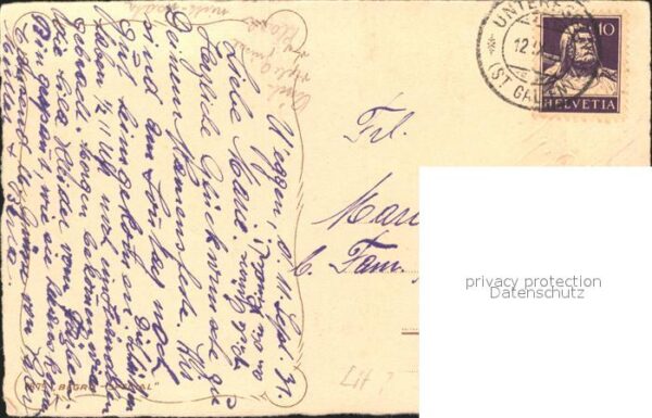 Namenstag Namenskarte Anemonen Verlag-Begro-Special-Nr. 8875 – Bild 2