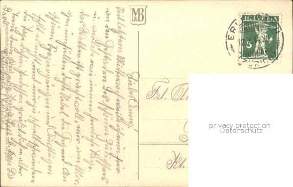 Verlag Meissner und Buch Nr. Serie 1898 Kornblumen – Bild 2