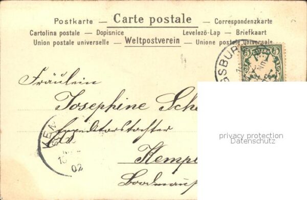 Blumen Flieder Litho – Bild 2