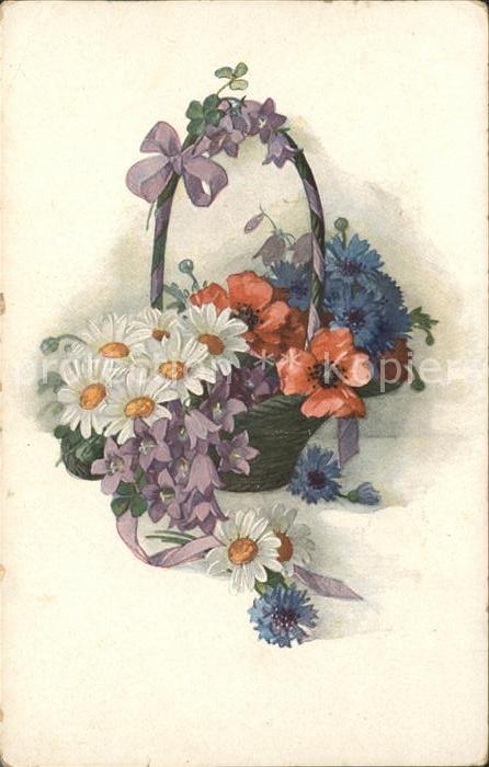 Blumen Margeriten Anemonen Kornblumen Glockenb