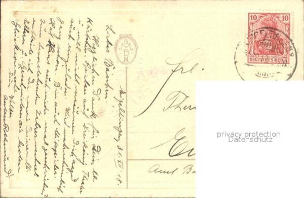 Neujahr Rosen Litho – Bild 2
