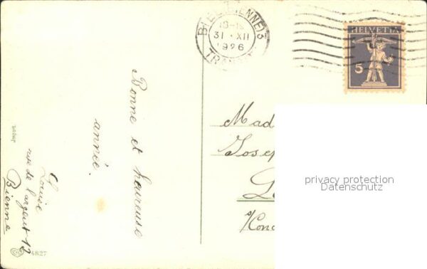 Briefkasten Kind Brief Schlitten Tannenbaum Neujahr – Bild 2
