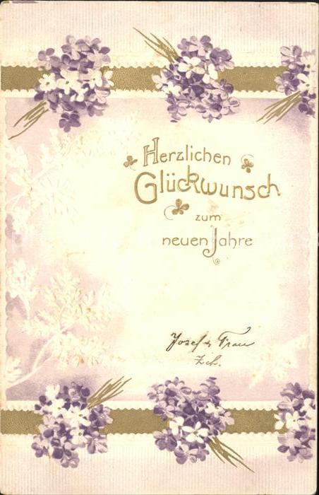 Neujahr Veilchen