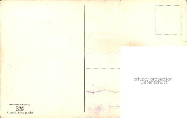 Verlag Photochromie Nr. 488 Enzian – Bild 2