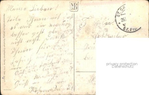 Verlag Meissner und Buch Nr. 2750  Chrysanthemen Vergissmeinnich – Bild 2
