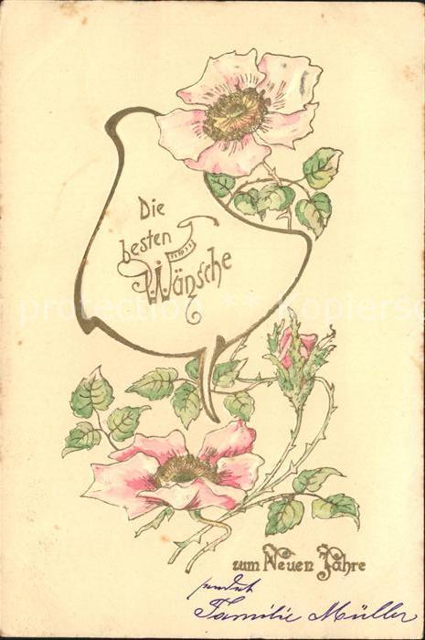 Neujahr Rosen
