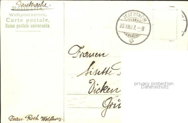 Neujahr Veilchen Mond – Bild 2