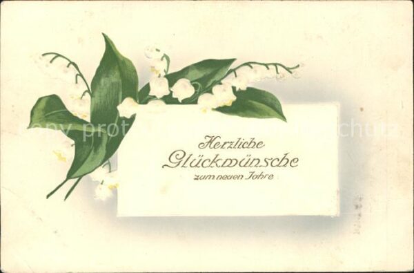 Neujahr Maiglöckchen