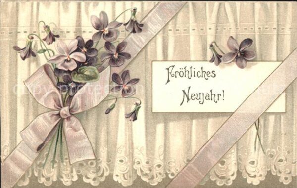 Neujahr Veilchen