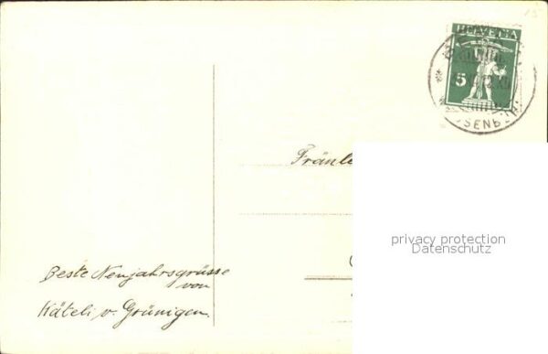 Neujahr Glückwunsch Veilchen – Bild 2